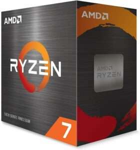 Processeur AMD Ryzen 7 5800X Socket AM4 (3,8 Ghz) (Sans iGPU)