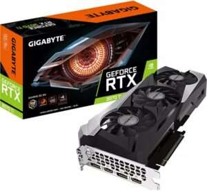 Gigabyte GV-N307TGAMING OC-8GD Carte Graphique NVIDIA GeForce RTX 3070 Ti 8 Go GDDR6X Noir