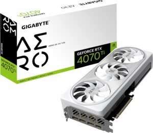 GIGABYTE GeForce RTX 4070 Ti Aero OC (12 Go GDDR6X/PCI Express 4.0/MHz/21000 MHz)