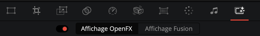 Affichage Open FX