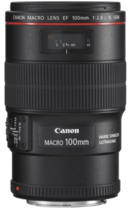 Canon EF - Macro-objectif - Noir - 100 mm - F/2.8 L