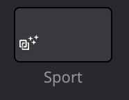 Composition référencée Sport DaVinci Resolve