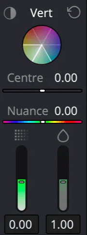 Couleur verte Color Slice