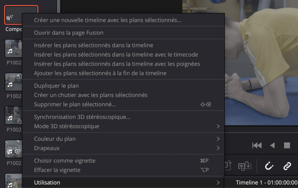 Fonction Utilisation composition référencée