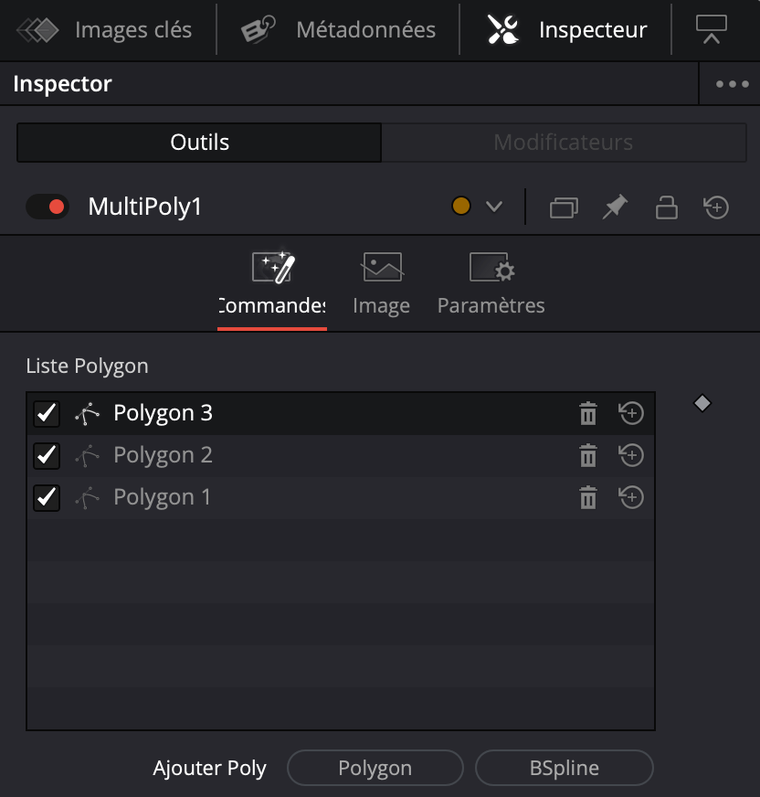 Interface noeud Fusion MultiPoly