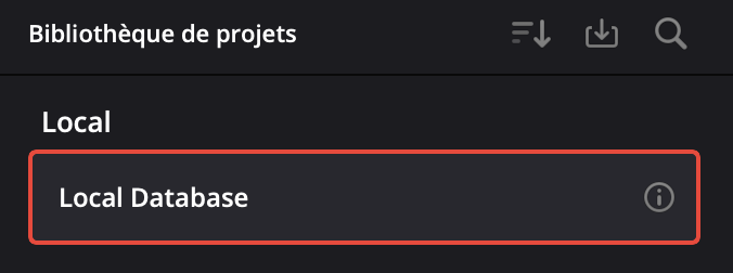 Local Database