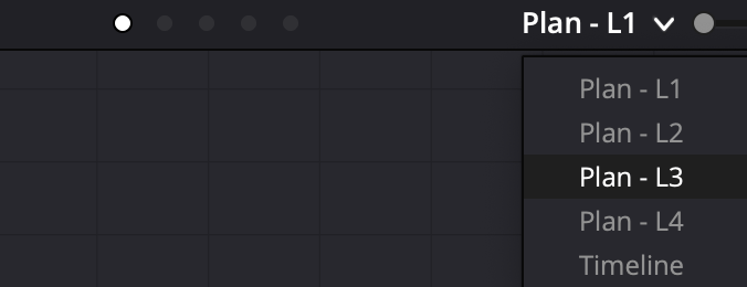 Menu options graph de noeuds