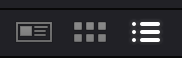 Mode vue liste