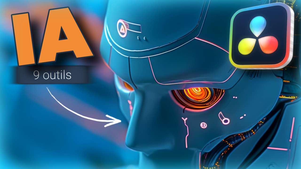 Outils Intelligence artificielle sur DaVinci Resolve