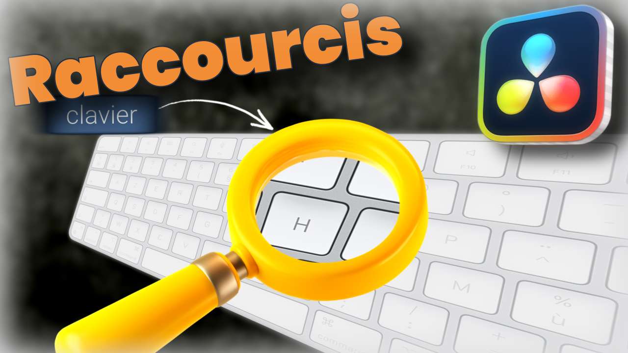 Raccourcis clavier sur DaVinci Resolve pour gagner du temps