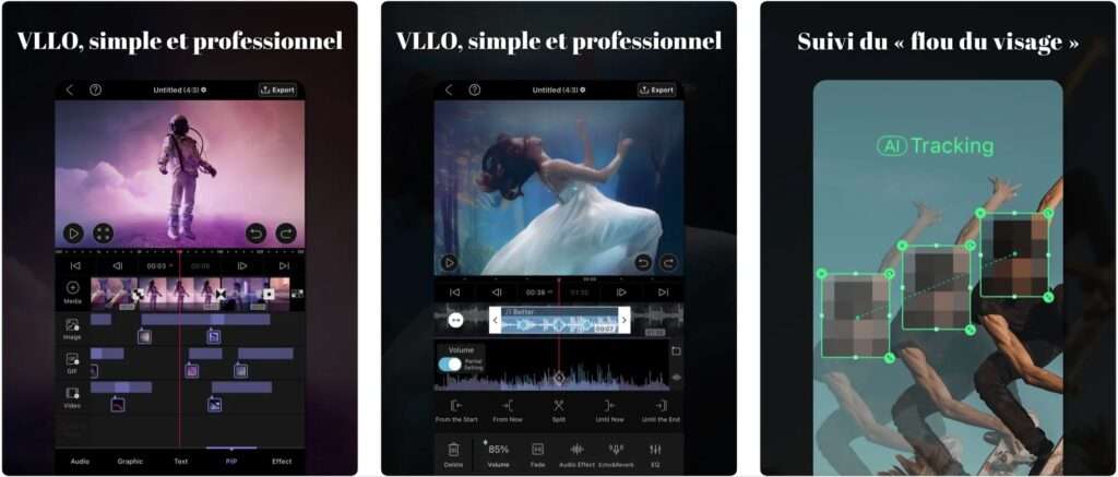 Appli montage video gratuit apple VLLO Video editor