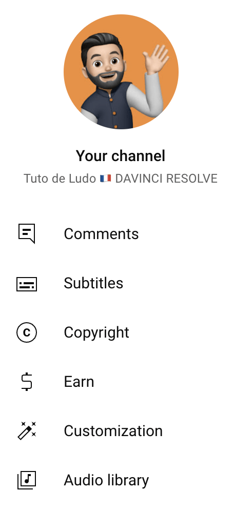 Audio Library YouTube Studio