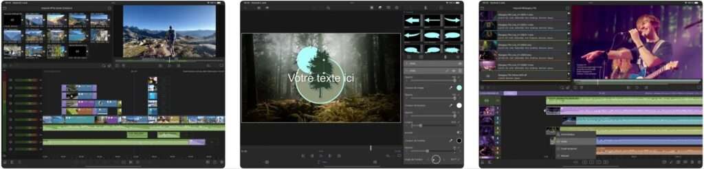 Appli montage video gratuit apple LumaFusion Vidéo Editor